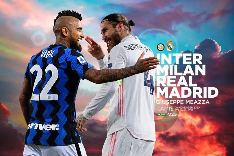 Data dan Fakta Liga Champions: Inter Milan vs Real Madrid