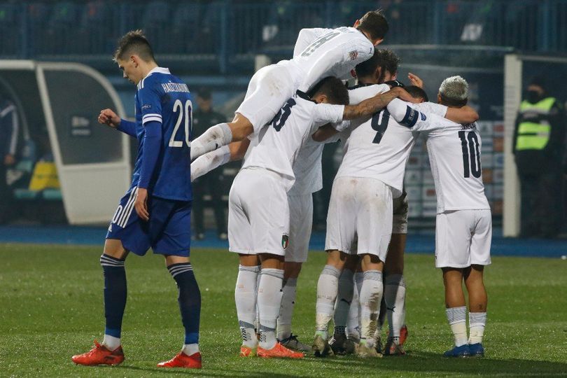 Hasil Pertandingan Bosnia-Herzegovina vs Italia: Skor 0-2