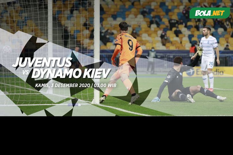 Data dan Fakta Liga Champions: Juventus vs Dynamo Kiev