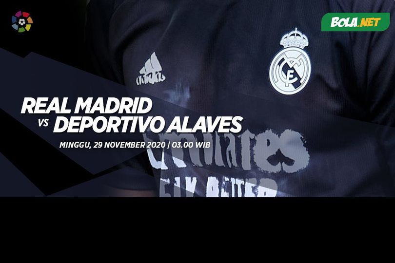 Link Live Streaming Real Madrid vs Alaves di Vidio