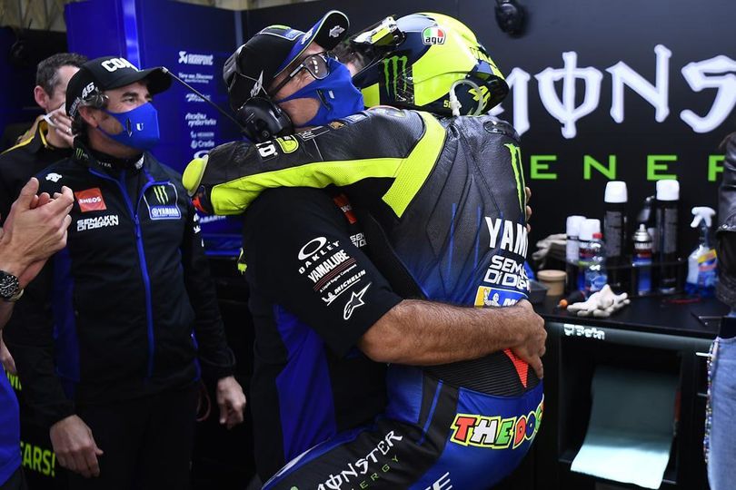 Galeri Foto: Momen Perpisahan Valentino Rossi dan Monster Energy Yamaha