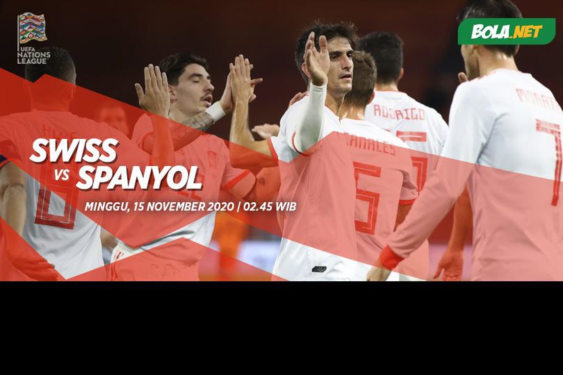 Prediksi Swiss vs Spanyol 15 November 2020