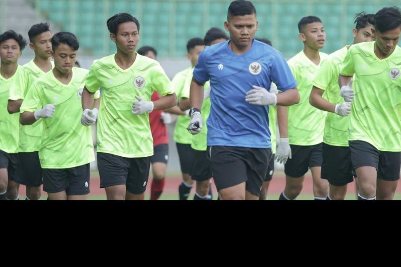 Bima Sakti Langsung Geber Timnas Indonesia U-16 Pada Latihan Hari Pertama