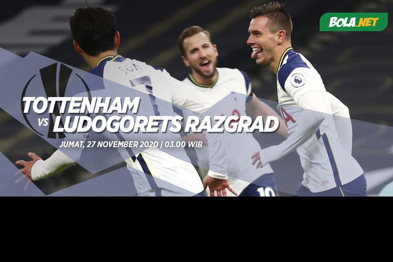 Prediksi Tottenham vs Ludogorets Razgrad 27 November 2020