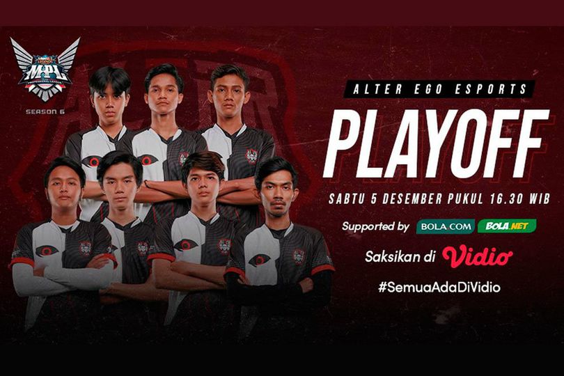 Live Streaming Alter Ego Road To Playoff MPL Season 6 Episode 2, 5 Desember 2020 di Vidio Live Streaming Alter Ego Road To Playoff MPL Season 6 Episode 2, 5 Desember 2020 di Vidio