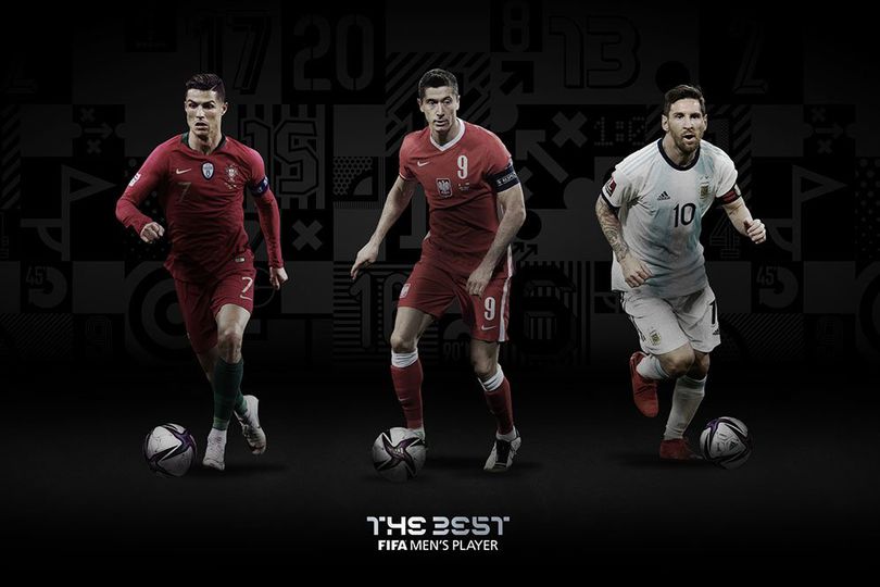 Ronaldo, Messi dan Lewandowski Jadi Finalis The Best FIFA Men's Player 2020