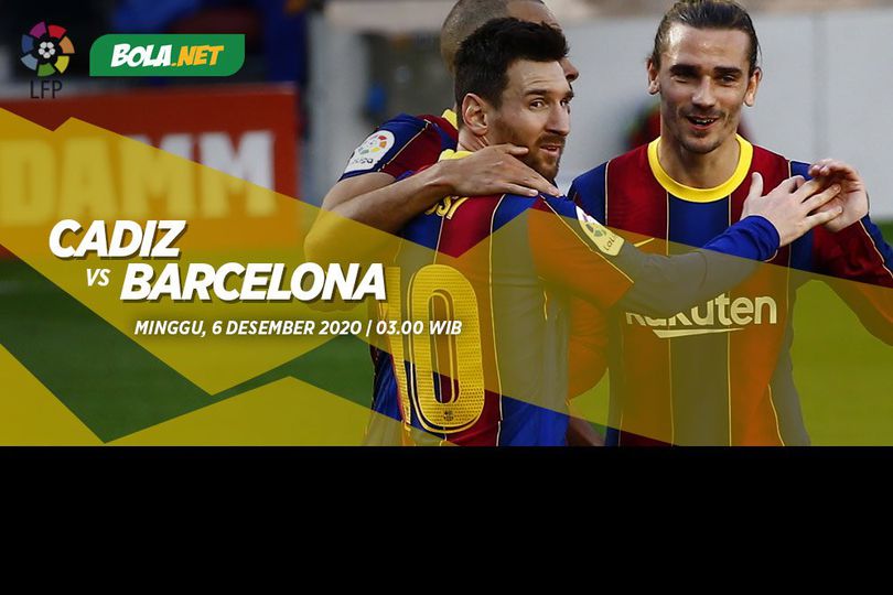 Prediksi Cadiz vs Barcelona 6 Desember 2020