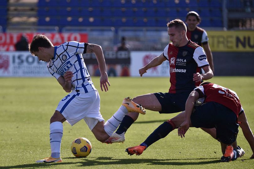 Susah Payah Kalahkan Cagliari, Fans Inter Milan: Gak Baik Buat Jantung, Please Jangan 3-5-2 Lagi!