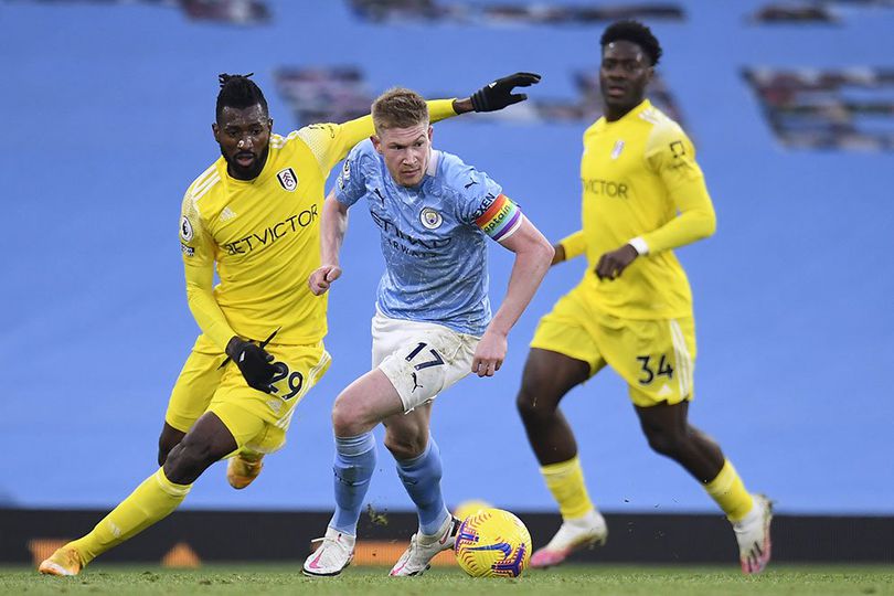 Man of the Match Manchester City vs Fulham: Kevin de Bruyne