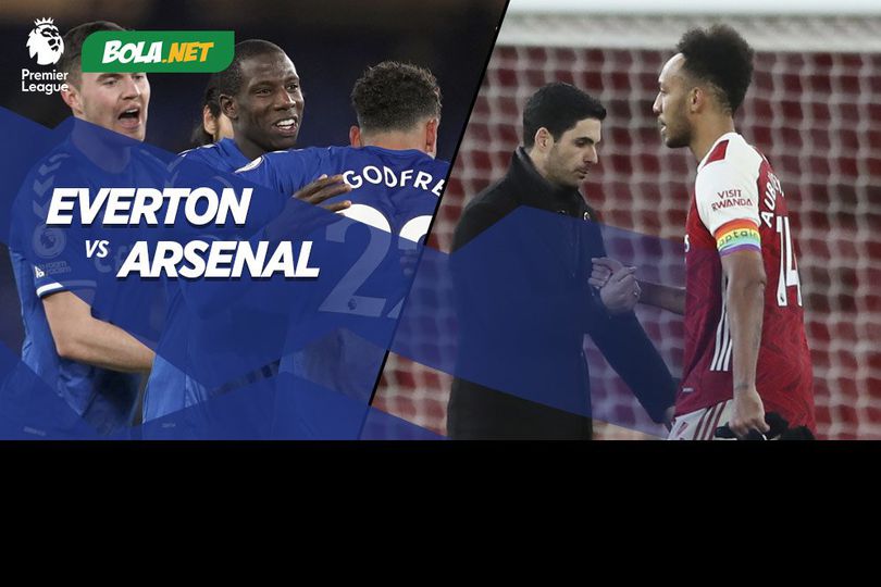 Jadwal Pertandingan Everton vs Arsenal, 20 Desember 2020