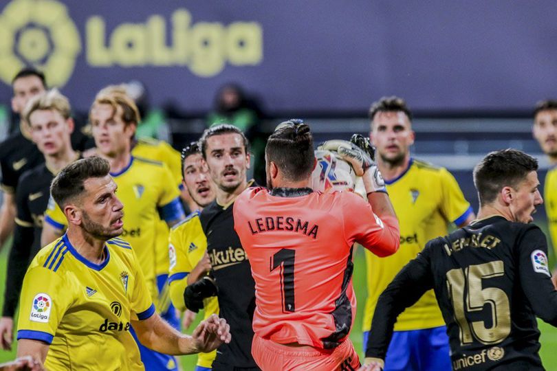 Man of the Match Cadiz vs Barcelona: Jeremias Ledesma
