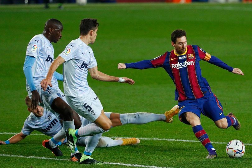 Hasil Pertandingan Barcelona vs Valencia: Skor 2-2