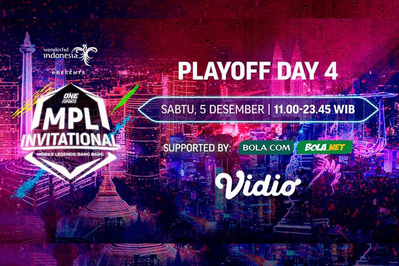 Live Streaming Playoff MPL Invitational, 5 Desember 2020 di Vidio, Bola.net, dan Bola.com