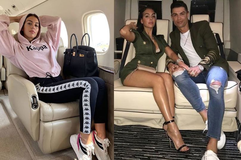 Potret Aduai Georgina Rodriguez di Atas Jet Pribadi Mewah Seharga Rp377 Miliar