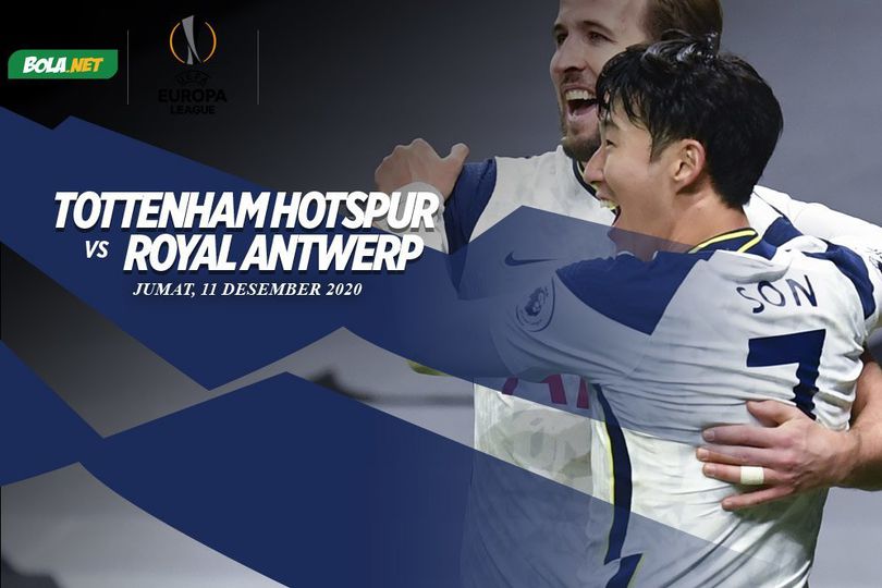 Prediksi Tottenham Hotspur vs Royal Antwerp 11 Desember 2020