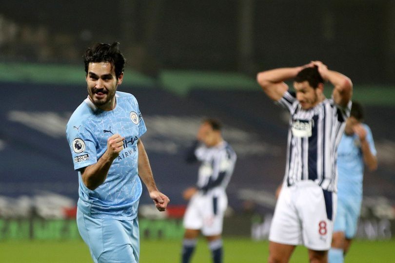 Hasil Pertandingan West Brom vs Manchester City: Skor 0-5