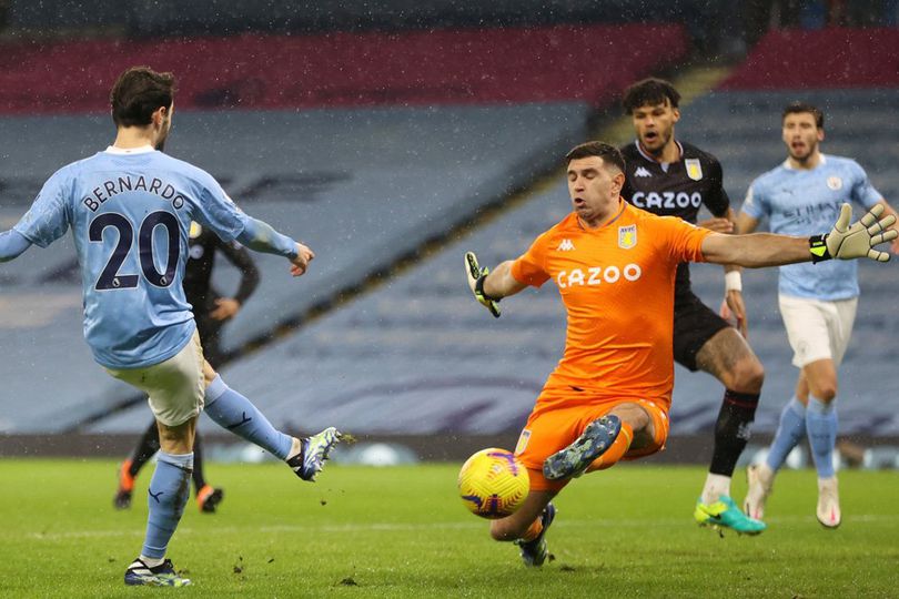 Hasil Pertandingan Manchester City vs Aston Villa: Skor 2-0