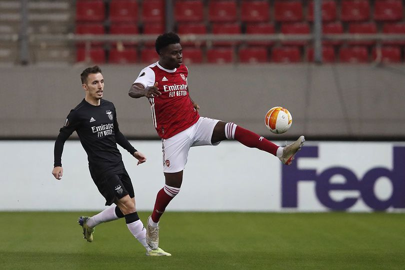 Man of the Match Arsenal vs Benfica: Bukayo Saka