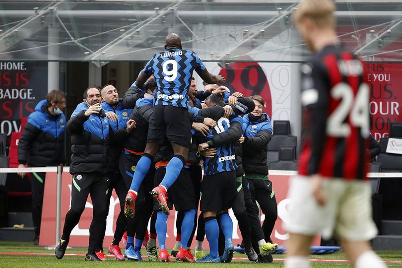 Reaksi Skuad Inter Usai Bungkam AC Milan 3-0: Kota Ini Selalu Berwarna Biru Hitam!