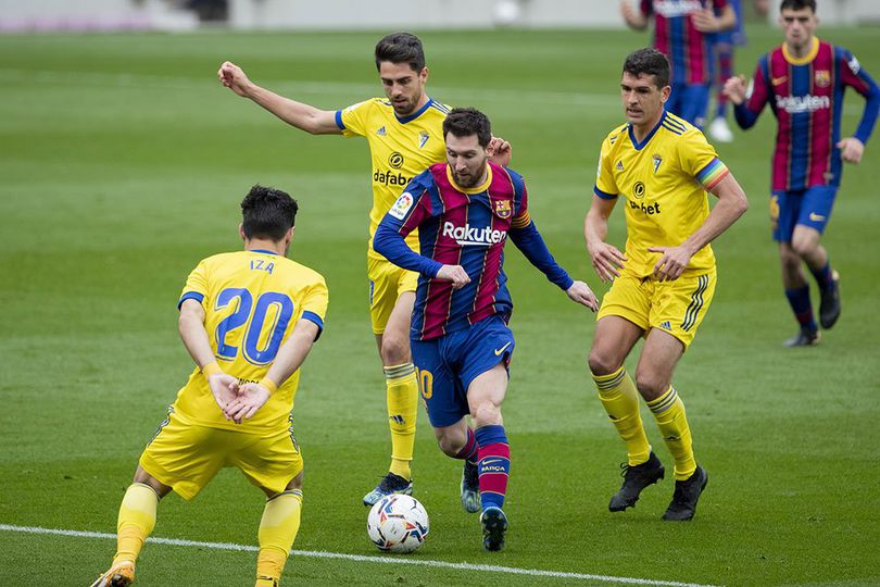 Man of the Match Barcelona vs Cadiz: Lionel Messi