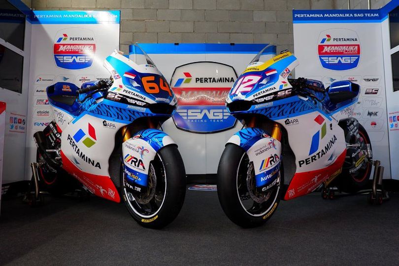 Galeri: Inilah Tampilan Pertamina Mandalika SAG Team Moto2 2021