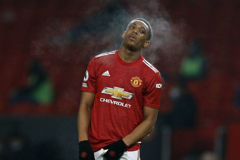 Anthony Martial 'Menghilang' dari Laga Crystal Palace vs Manchester United, Ini Penyebabnya