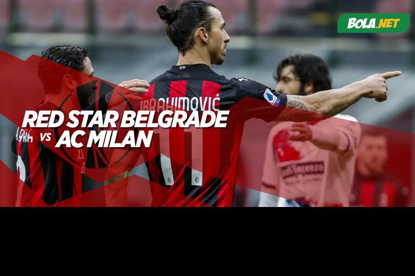 Jadwal dan Live Streaming Liga Europa: Red Star Bergrade vs AC Milan di Vidio