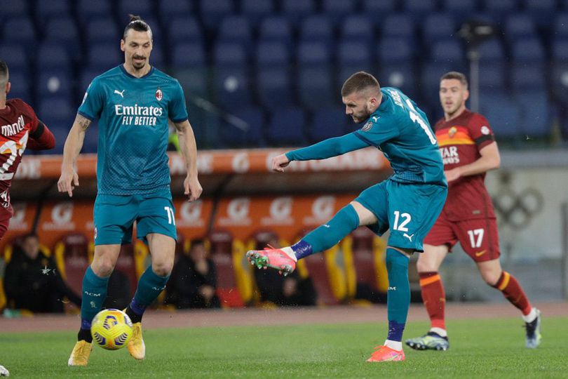 Man of the Match AS Roma vs AC Milan: Ante Rebic