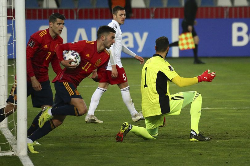 Hasil Pertandingan Georgia vs Spanyol: Skor 1-2