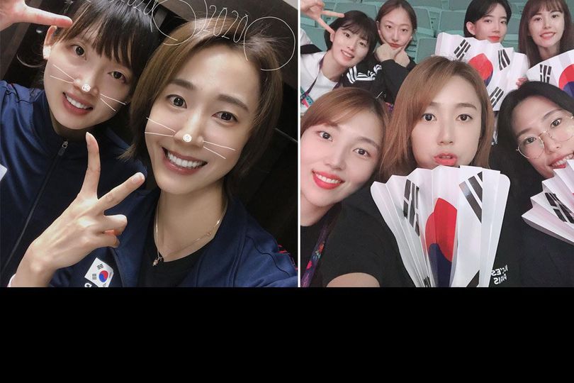 Pesona Han Song-yi, Atlet Voli Korea Selatan yang Cantik dan Menggemaskan