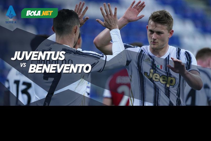 Data dan Fakta Serie A: Juventus vs Benevento