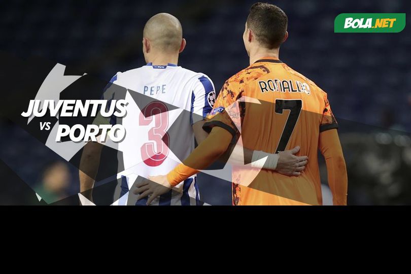 Data dan Fakta Liga Champions: Juventus vs Porto