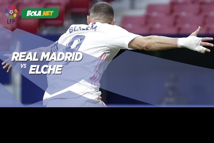 Jadwal dan Link Live Streaming Real Madrid vs Elche di Vidio