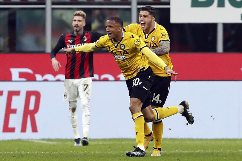 Hasil Pertandingan AC Milan vs Udinese: Skor 1-1