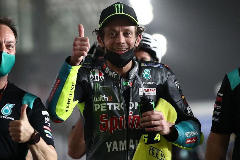 Start Keempat di Qatar, Valentino Rossi Bantah 'Kong Kali Kong' dengan Pecco Bagnaia