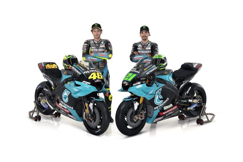 Galeri: Penampilan Perdana Valentino Rossi Bareng Franco Morbidelli di Petronas Yamaha SRT