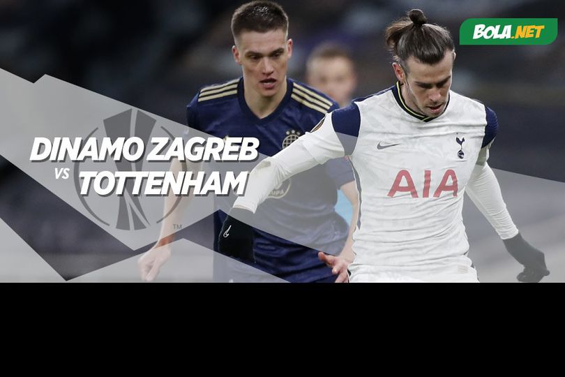 Data dan Fakta Liga Europa: Dinamo Zagreb vs Tottenham