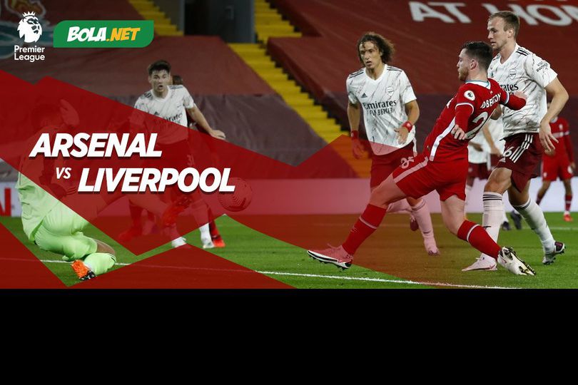 Jadwal dan Live Streaming Arsenal vs Liverpool di Mola TV, 4 April 2021