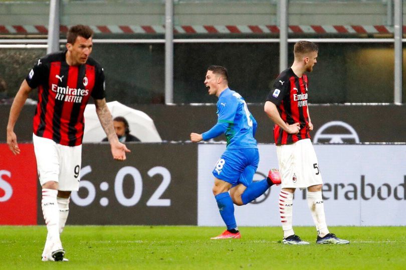 Hasil Pertandingan AC Milan vs Sassuolo: Skor 1-2