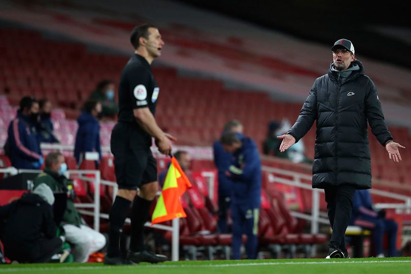 Blak-blakan, Jurgen Klopp Bilang ke Wasit: Anda Tidak Adil!