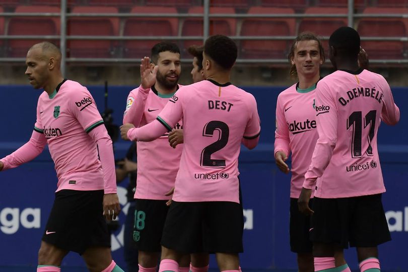 Hasil Pertandingan Eibar vs Barcelona: 0-1