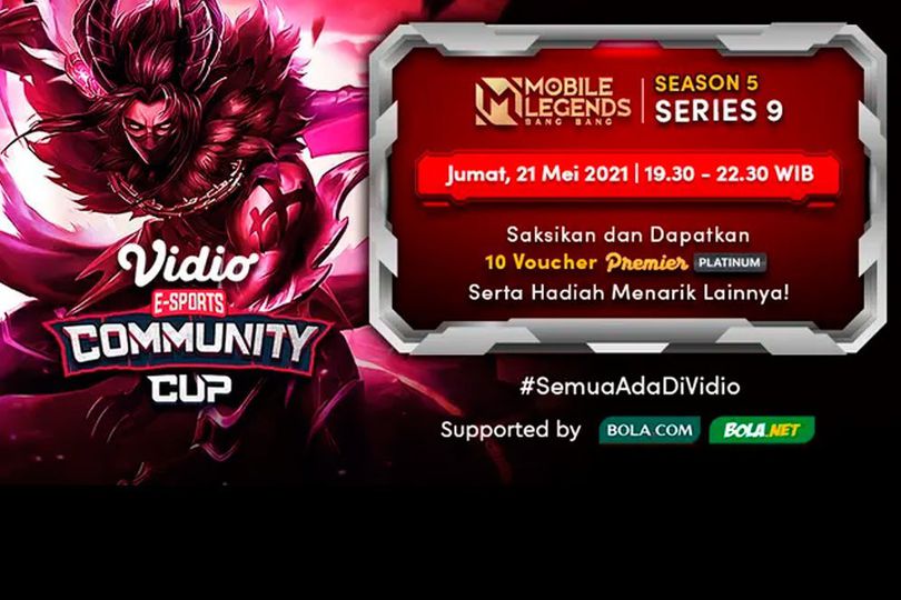 Yuk Nonton Vidio Community Cup Season 5: Mobile Legends Series 9, Jumat 21 Mei 2021