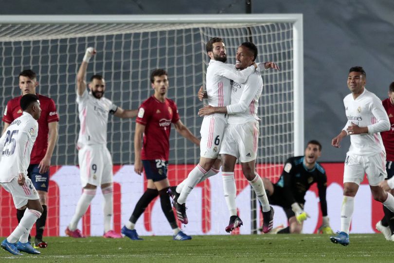 Hasil Pertandingan Real Madrid vs Osasuna: 2-0