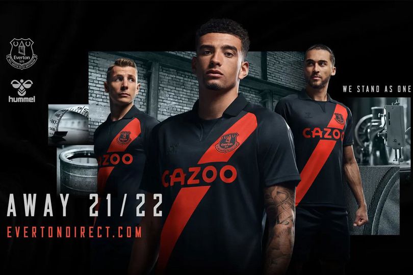 Sudah Rilis, Ini Penampakan Jersey Away Everton Musim 2021/22