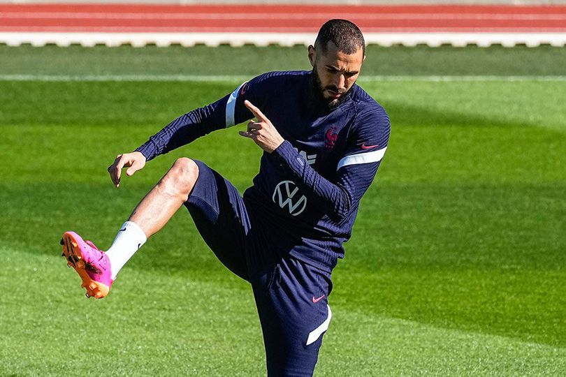 Benzeback: Intip Latihan Karim Benzema Setelah 6 Tahun Absen di Timnas Prancis yuk