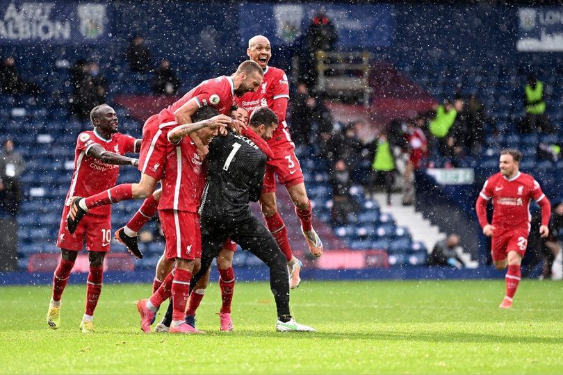 Hasil Pertandingan West Brom vs Liverpool: Skor 1-2