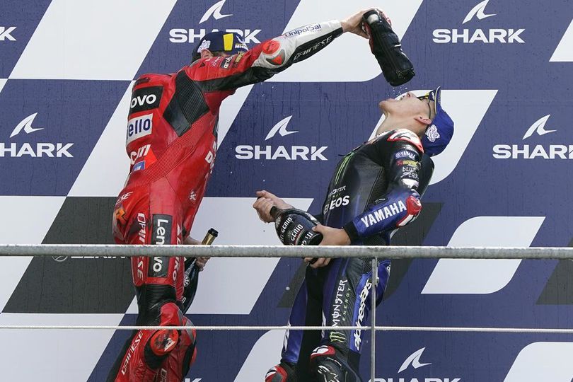 Shoey Bareng di Podium Le Mans, Jack Miller Akhirnya Maafkan Fabio Quartararo