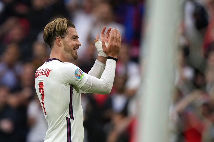 Cerita Jack Grealish Bantu Harry Kane Akhiri Puasa Gol di Euro 2020