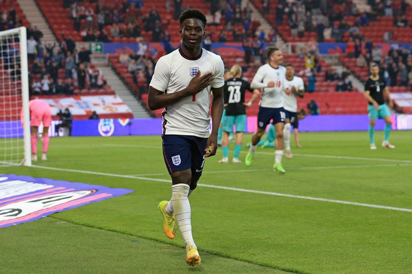 Terbukti, Bukayo Saka Bukan Sekadar Pelapis di Timnas Inggris!