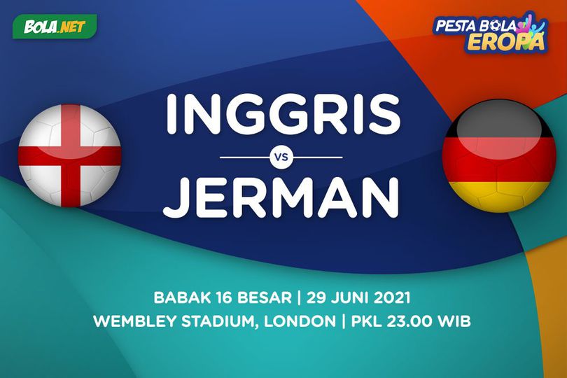 16 Besar Euro 2021: Yuk Tebak Skor Duel Inggris vs Jerman Malam Nanti